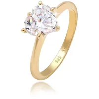 Elli Ring 925 Sterling Silber in Weiß | Gr.: 52