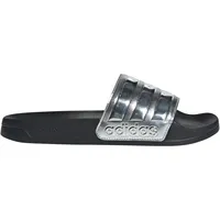 adidas  Shower Adilette Core Black / Silver Metallic / Silver Metallic 39