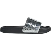 adidas  Shower Adilette Core Black / Silver Metallic / Silver Metallic 39