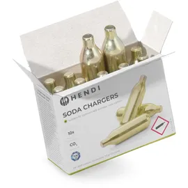 HENDI Soda Kapseln 10 Stück Aluminium 7,8 g CO2