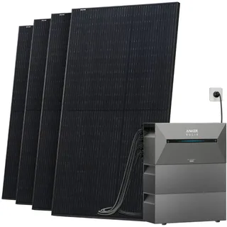 2000 W / 500 W inkl. 4,8 kWh Anker Solix 2 Pro Speicher