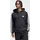 adidas Essentials 3-Streifen French Terry Kapuzenjacke Herren Schwarz/Weiß M