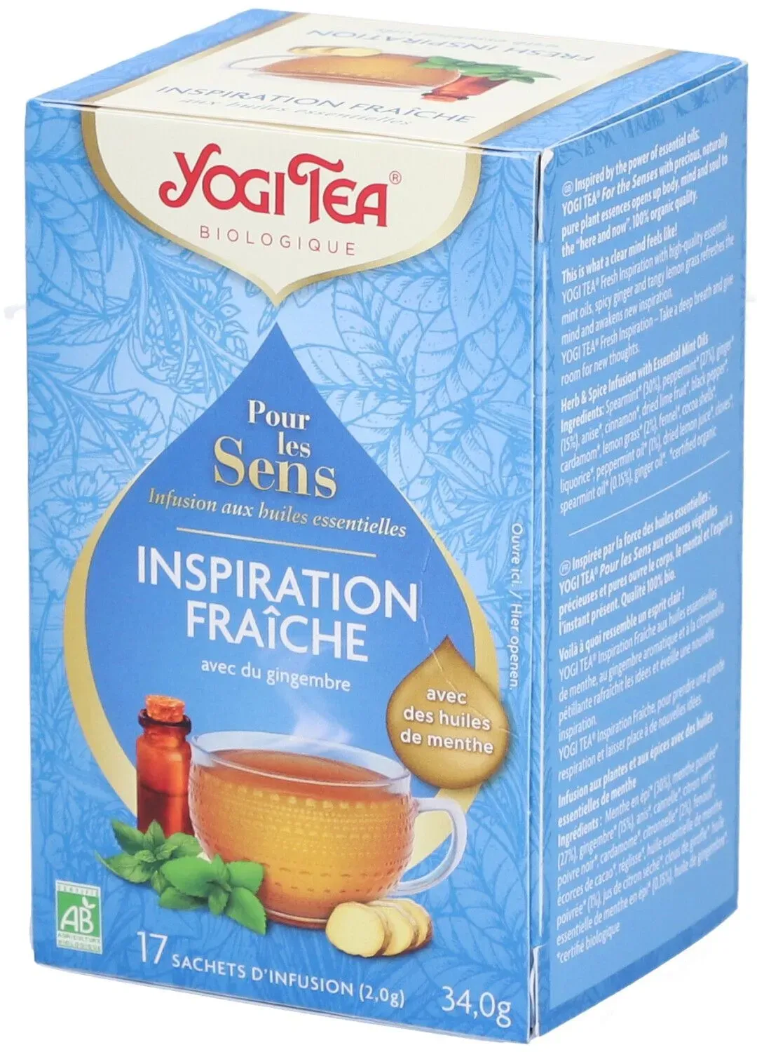 Yogi Tea® Für die Sinne Frische Inspiration