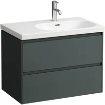 Laufen Waschtischunterschrank 2 Schubladen 75 x 51,5 x 44,5 cm Verkehrsgrau