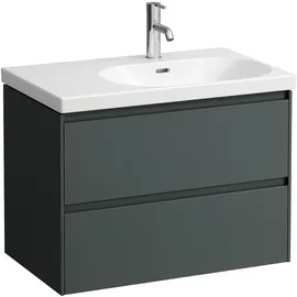 Laufen Waschtischunterschrank 2 Schubladen 75 x 51,5 x 44,5 cm Verkehrsgrau