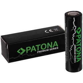 Patona Premium 18650 Zelle Li-Ion Akku ungeschtzt flattop 3,7V 3350mAh LG Zellen
