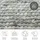 THEKO Handwebteppich Alpen UNI natural grey 190 H: 1,2
