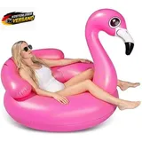 Aufblasbarer Pool-Flamingo Wasserpool-Lounge 112cm Kinder Erwachsene Sorten