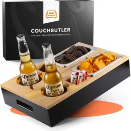newhabitat Couchbutler Couchbar Snackbox Personalisierbar inkl. Geschenkbox