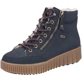 Rieker Schnürstiefelette blau | Gr.: 40