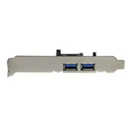StarTech.com 2 Port PCI Express SuperSpeed USB 3.0 Schnittstellenkarte UASP SATA Strom USB-Adapter PCIe x 2