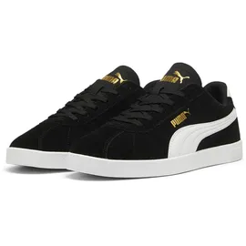 Puma Club II Damen Schwarz/Weiß/Gold 42