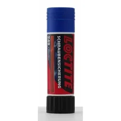 248 Schraubensicherung anaerob, mittelfest, blau wachsartig, 19gr Stick - blau