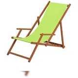 Erst-Holz Sonnenliege Liegestuhl 56 x 0 x 90 cm Grün