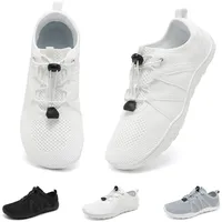 Geweo Barfußschuhe Herren Barfuss Schuhe Damen Turnschuhe Weiß 40EU - 40 EU