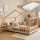 [en.casa] Kinderbett Treviolo 120 x 200 cm Kiefer naturbelassen