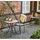 Siena Garden Stella Gartentisch 68 x 41 x 60 cm schwarz/bunt