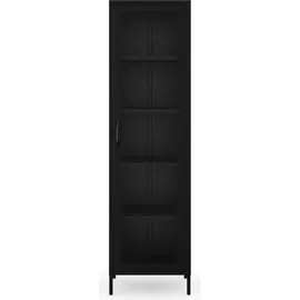 Jan Nowak Vitrine Luigi 50 x 180 x 35 cm Schwarz