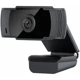 Somikon Full-HD-USB-Webcam Schwarz