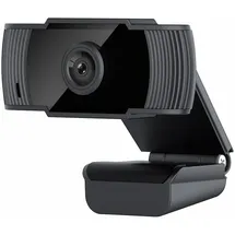 Somikon Full-HD-USB-Webcam Schwarz