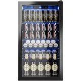 Neuer Getränkekühlschrank, 90L, Doppelglas, LED, leiser Betrieb
