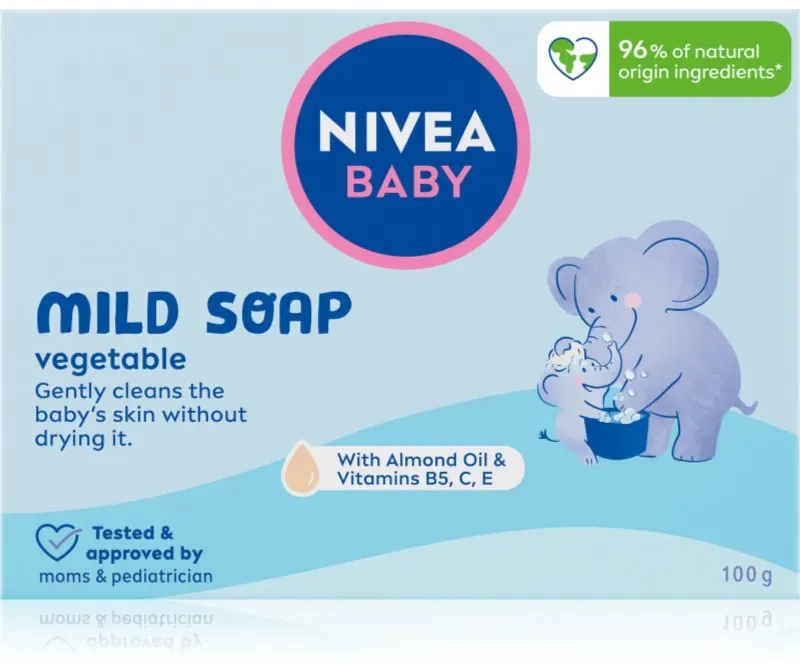 NIVEA BABY cremige Seife 100 g