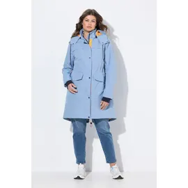 laurasøn Regenjacken Damen Blau XL