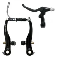 Promax V-Brake Bremsenset. schwarz. Aluminium. inklusive Bremshebel. für Vord...