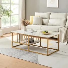 [en.casa] Raukurg Weiß MDF 120 x 60 x 44 cm