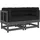 vidaXL Ecksofa 2-tlg. grau Kiefer