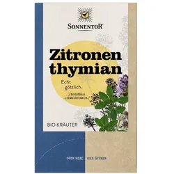 Zitronenthymian Kräutertee - 18 Doppelkammerbeutel 18g