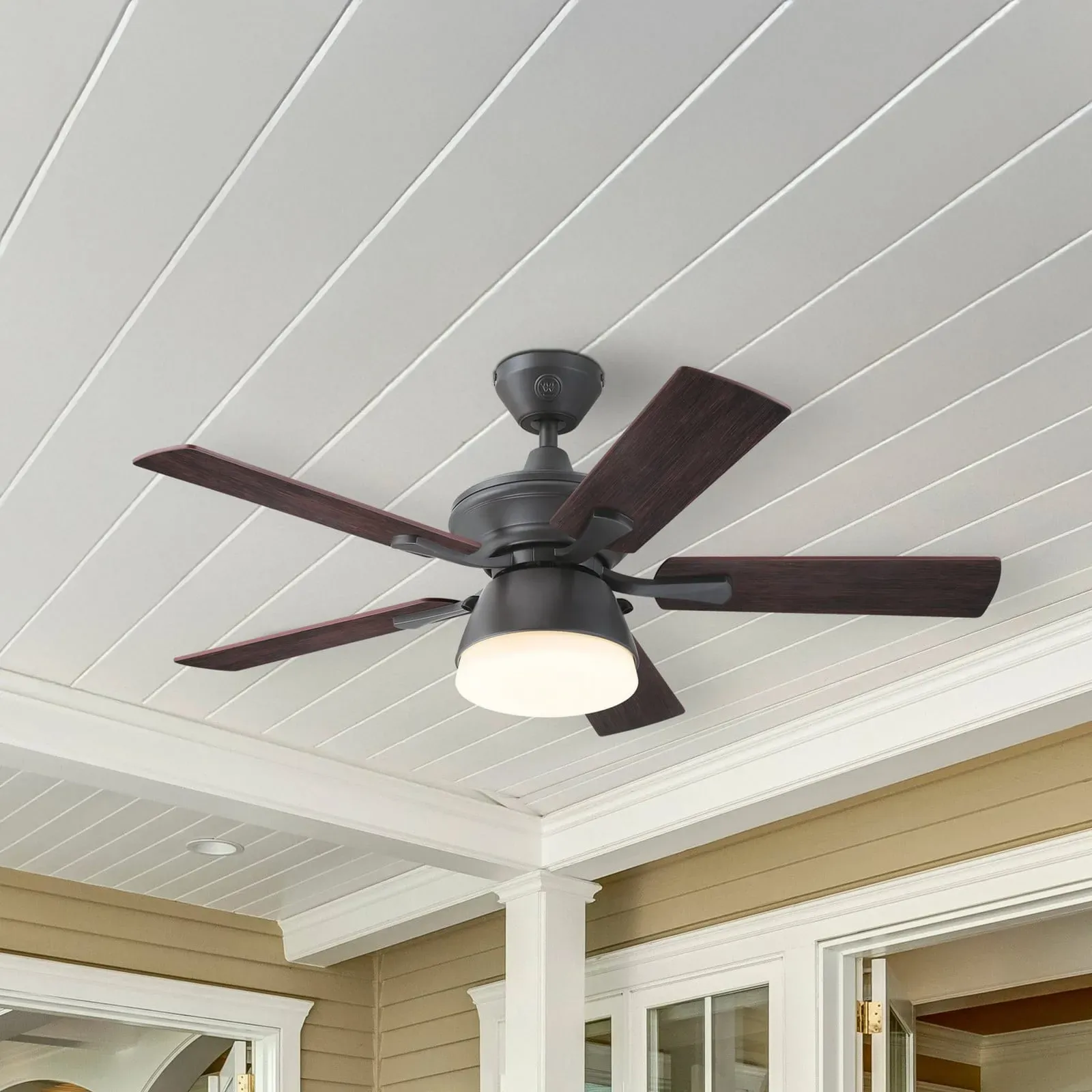 7316240 Deckenventilator Licht, walnuss leise - Westinghouse Westinghouse, 7316240, Holz, für Wohnzimmer, Kunststoff, Modern - 41