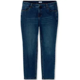sheego Stretch-Jeans in dark blue denim | Gr.: 54