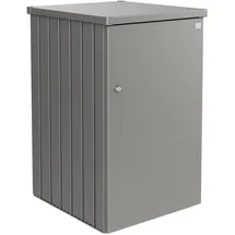 Biohort Mülltonnenbox Alex 2 80 x 88 x 129 cm quarzgrau/metallic