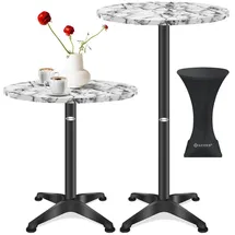 Kesser Bistrotisch 70 x 115 cm Grau