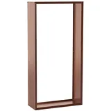 hiyard Kaminholzregal Holzlagersystem 99 x 199 cm Schwarz