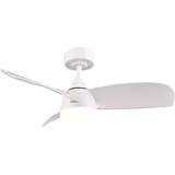 Trio Helsinki 0 cm Deckenventilator Weiß