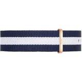 Daniel Wellington Classic Strap 20mm Fabric (Polyester) Rose Gold