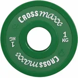 Crossmaxx Elite Fractional Plate - Hantelscheibe - 50 mm - 1 kg GRÜN 1kg