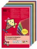 Millimeter-Transparentpapier 10BL farbig HERLITZ 246413 20x30cm