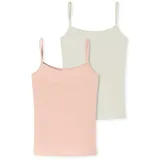 SCHIESSER Damen 2 Pack Spaghettitop Unterhemd - Modal Essentials, Sortiert 5_179223, 48 - 48