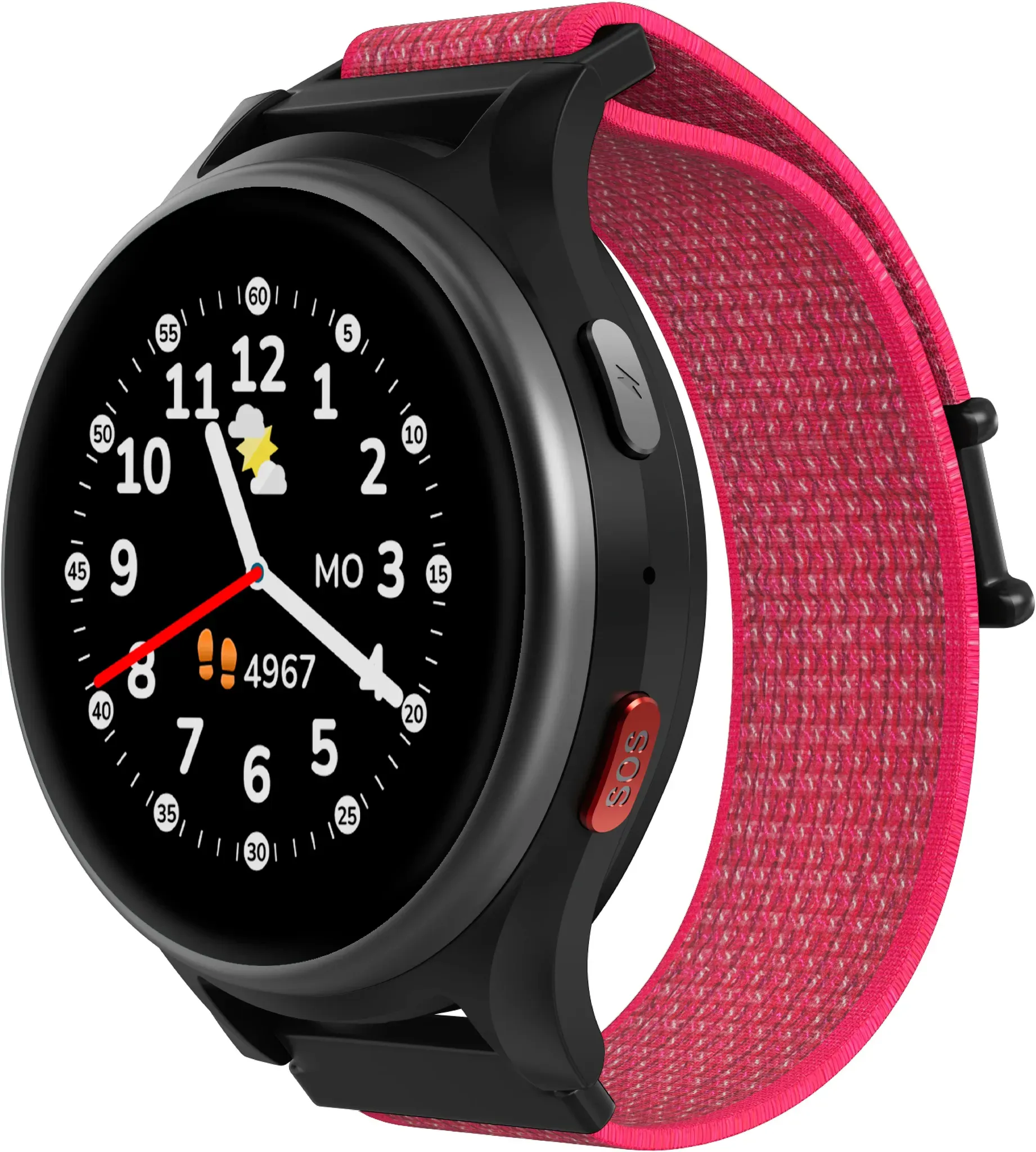 Smartwatch ANIO "6 Kinder inkl. congstar Prepaid-SIM" Smartwatches rosa Sonstiges Elektronikspielzeug