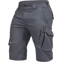 Leibwächter Shorts Flex-line Flexk27 Herren Gr. 46 grau/schwarz