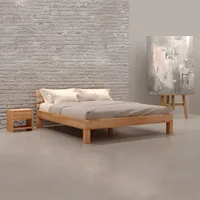 Krok Wood Massivholzbett Julia in Buche 140x220 cm