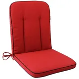 OUTLIV OUTLIV. Romeo Niederlehnerauflage 90x40x5 cm Olefin Rot