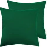 Tom Tailor Kissenbezug Dove 60 x 60 cm flaschengrün