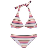 VENICE BEACH Bügel-Bikini, Damen creme-rosa, Gr.42 Cup C,