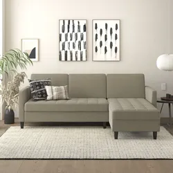 Ecksofa DOREL HOME "Presley, L-Form", braun (cappucino), B:213cm H:83cm T:154cm, Webstoff, 100% Polyester, Sofas, Ecksofa mit Bett-Funktion und Stauraum, verstellbare Rückenlehne