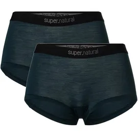 super.natural Damen Tundra175 2er Pack Unterhosen (Größe L, blau)