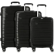 cocoono Madrid Koffer-Set 3-tlg. schwarz